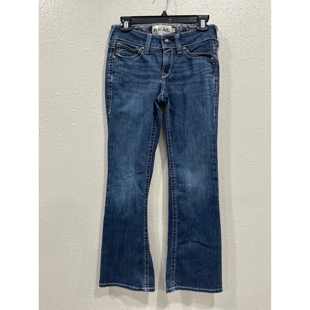 Ariat Women's Dark Blue Boot Cut Jeans